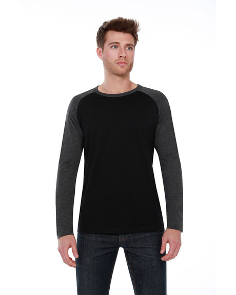 Men's CVC Long-Sleeve Raglan