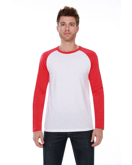 Men's CVC Long-Sleeve Raglan