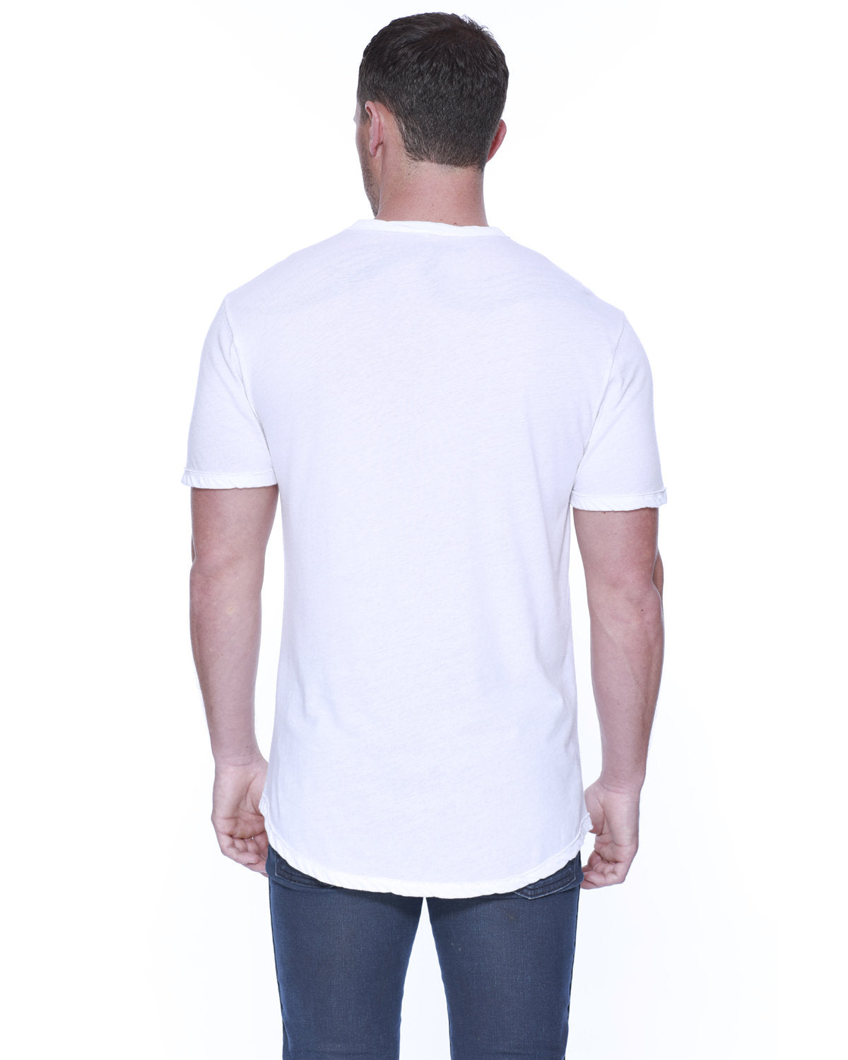 Men's Cotton/Modal Twisted T-Shirt