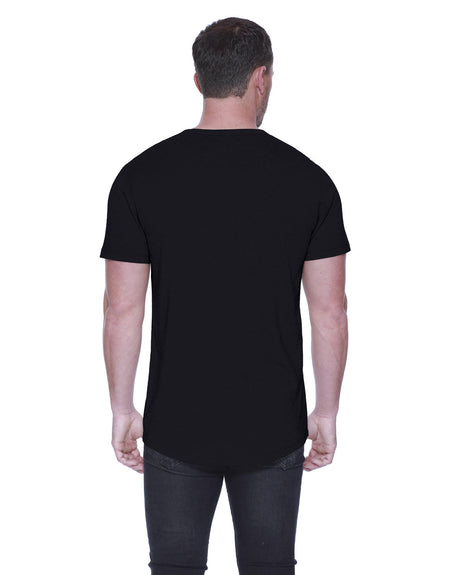 Men's Cotton/Modal Slit V-Neck