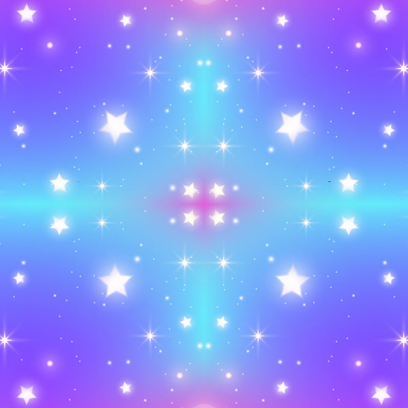 Star Sky Design Printed Spandex