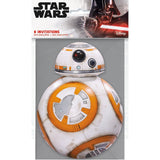 Star Wars Invitations 8 Pack