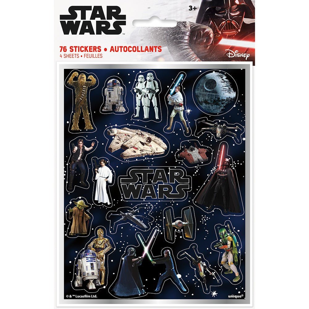 Star Wars Classic Stickers Sheets