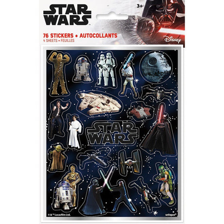 Star Wars Classic Stickers Sheets