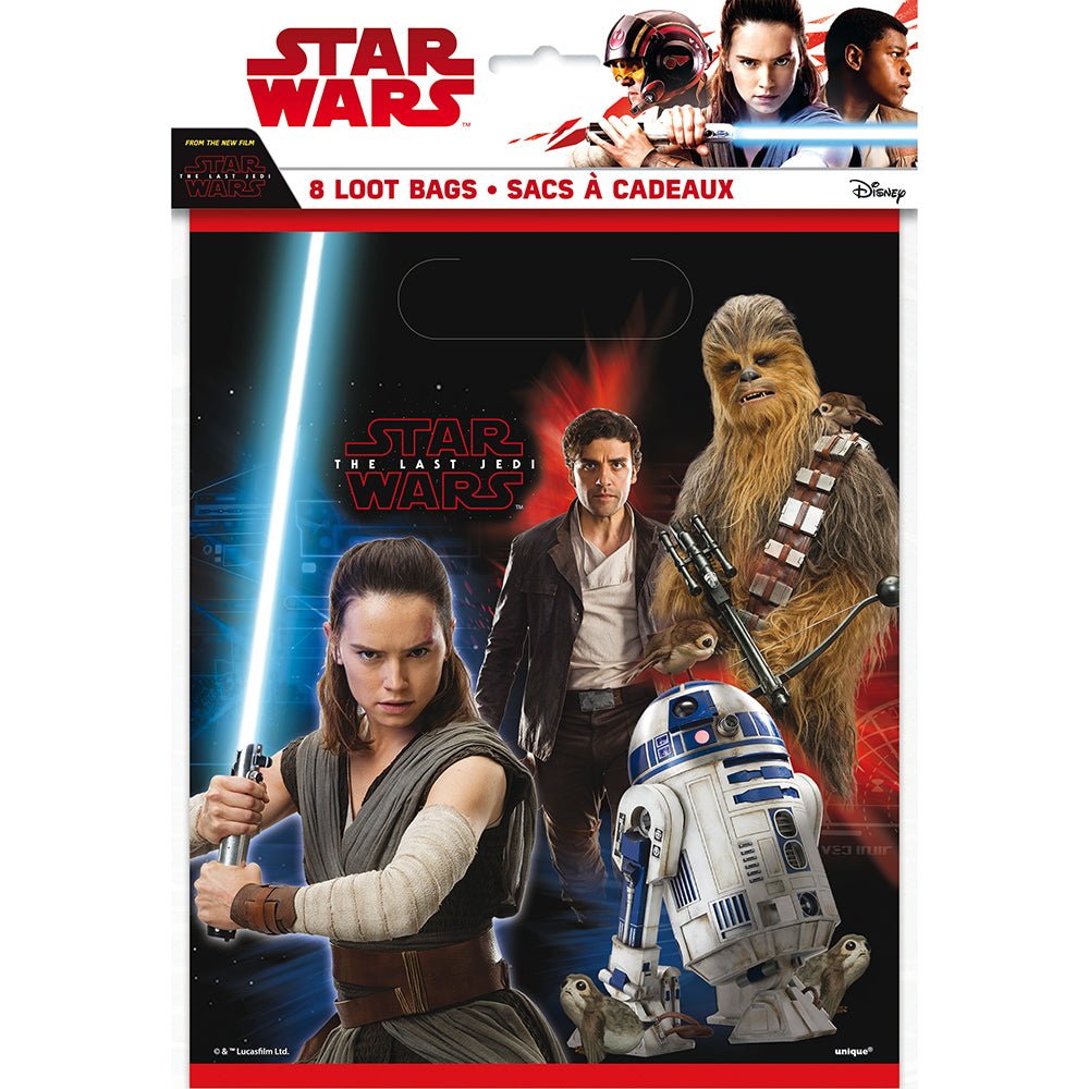 Star Wars Loot Bags 8 Pack