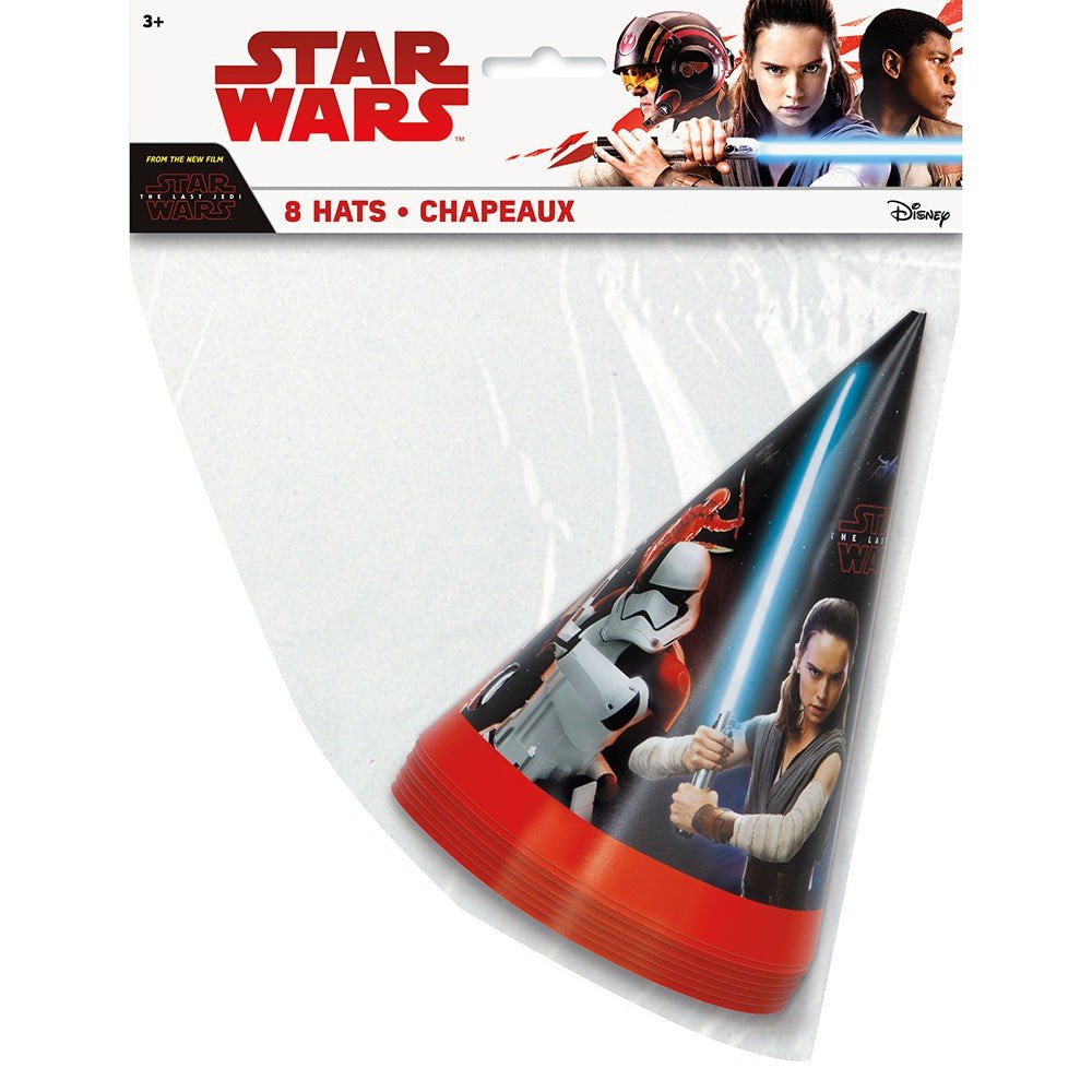 Star Wars Party Hats 8 Pack