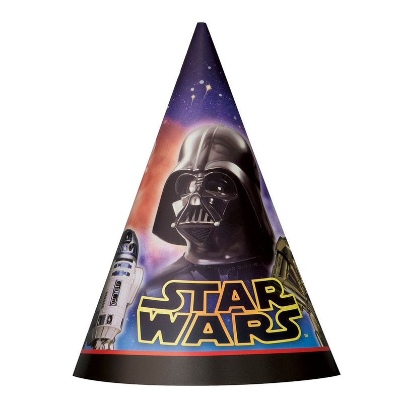 Star Wars Party Hats 8 Pack