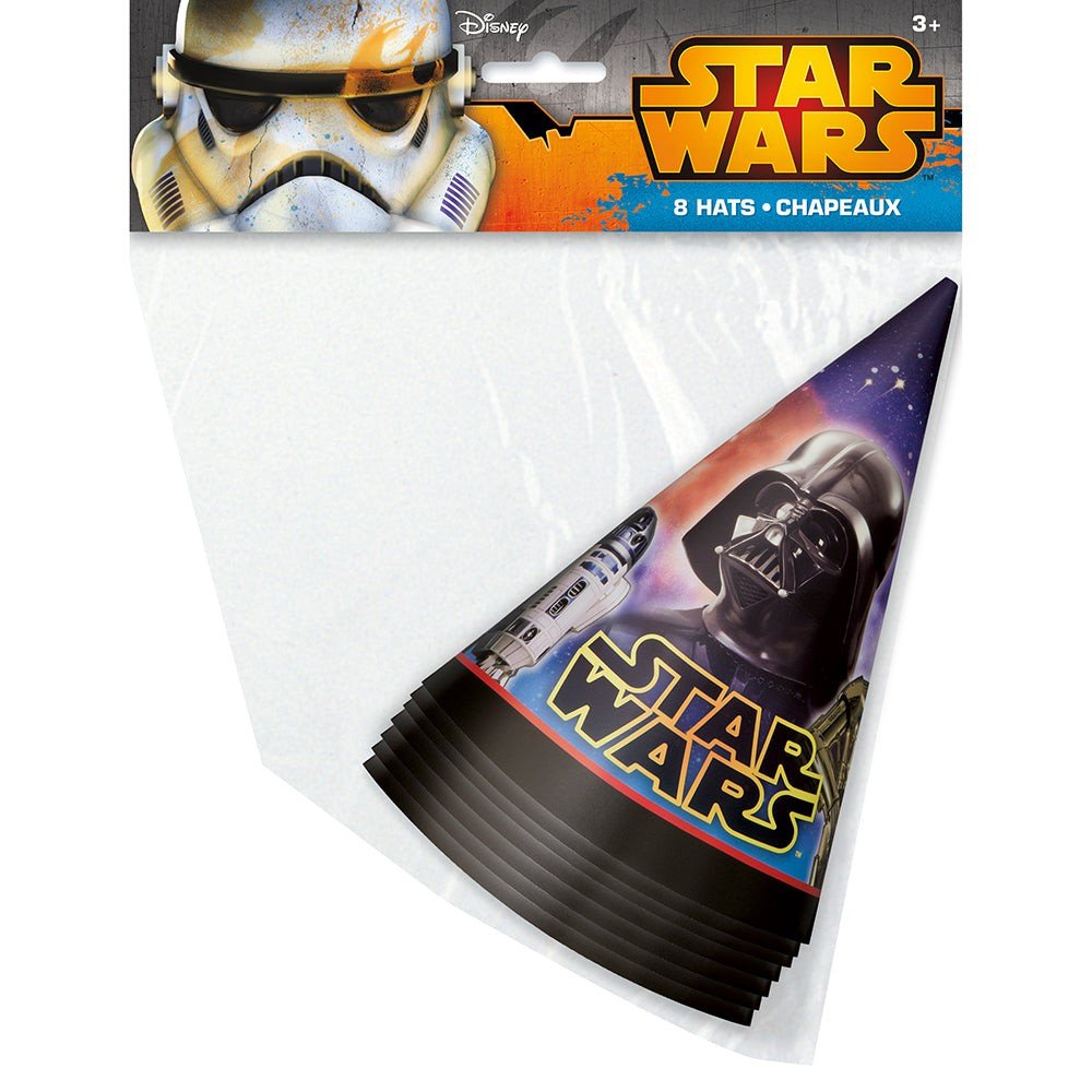 Star Wars Party Hats 8 Pack
