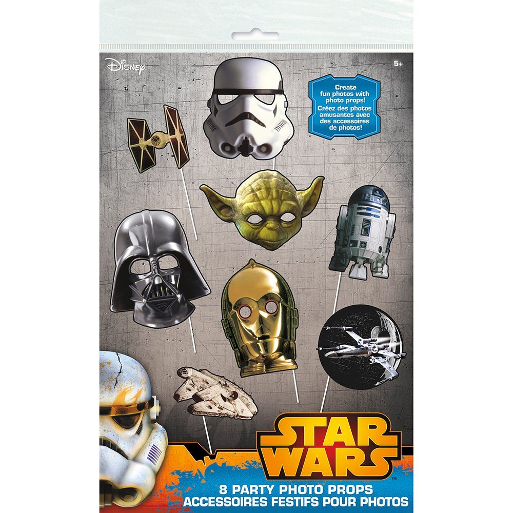 Star Wars Photo Booth Props 8 Pack