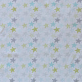 Cotton Lycra Jersey Knit Starlight Starbright Stars 30" Remnant