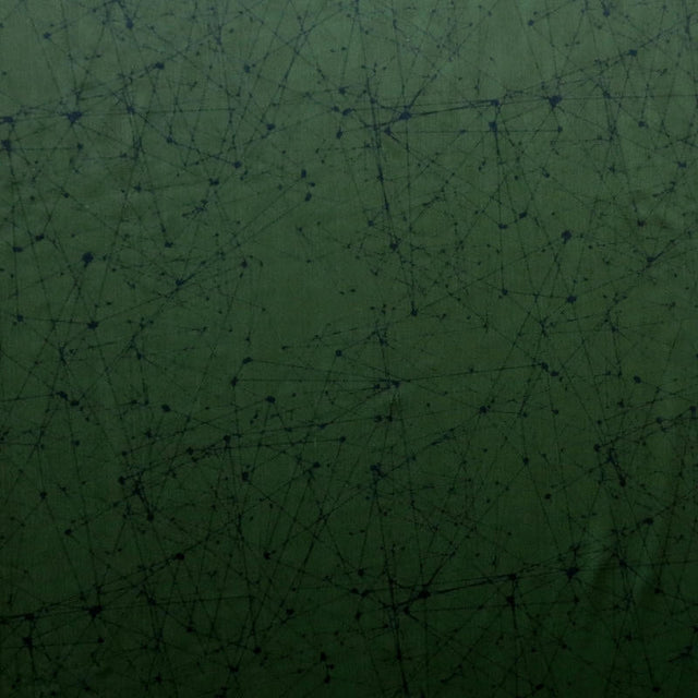 Swim Knit Nylon Spandex Star Map Navy Olive Colorway