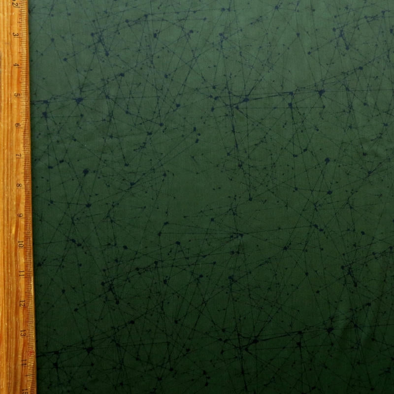 Swim Knit Nylon Spandex Star Map Navy Olive Colorway
