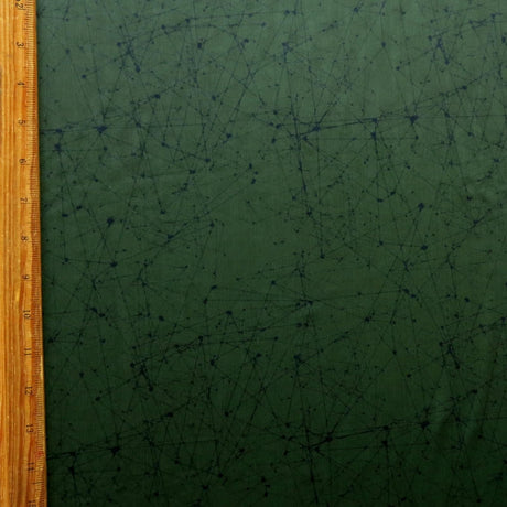Swim Knit Nylon Spandex Star Map Navy Olive Colorway