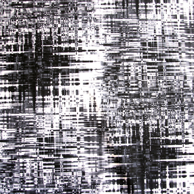 Nylon Spandex Swim Knit Static Print