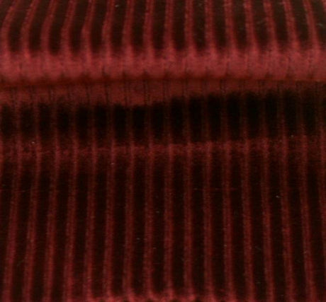Steam Velour 7X2 Polyester Fabric - Burgundy, 58/60" Width
