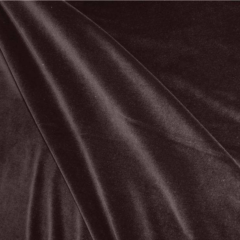 1 Yard Rich Eggplant Steam Velour Apparel Fabric for Elegant Designs 58/60" Width