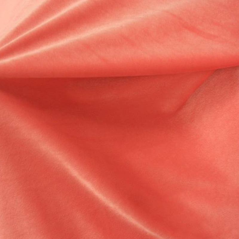 1 Yard Vibrant Elmo Red Steam Velour Apparel Fabric for Bold Designs 58/60" Width