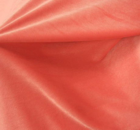 Steam Velour Elmo Red Polyester Fabric - Red, 58/60" Width