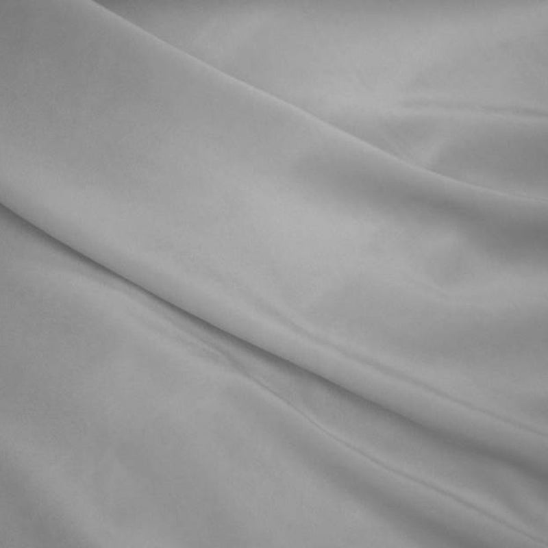 1 Yard Luminous Light Silver Steam Velour Apparel Fabric for Elegant Designs 58/60" Width
