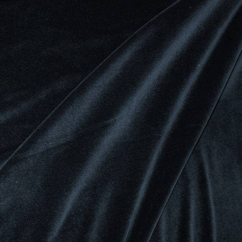 1 Yard Deep Dark Teal Steam Velour Apparel Fabric for Elegant Creations 58/60" Width