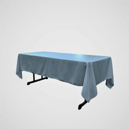 Polyester Rectangular Tablecloth 60x144 Inch – Durable Reusable Table Linen for Weddings, Parties, Banquets & Events