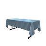 Polyester Rectangular Tablecloth Polyester Fabric - Wrinkle-Resistant, Stain-Proof, Washable, 60" X 144"