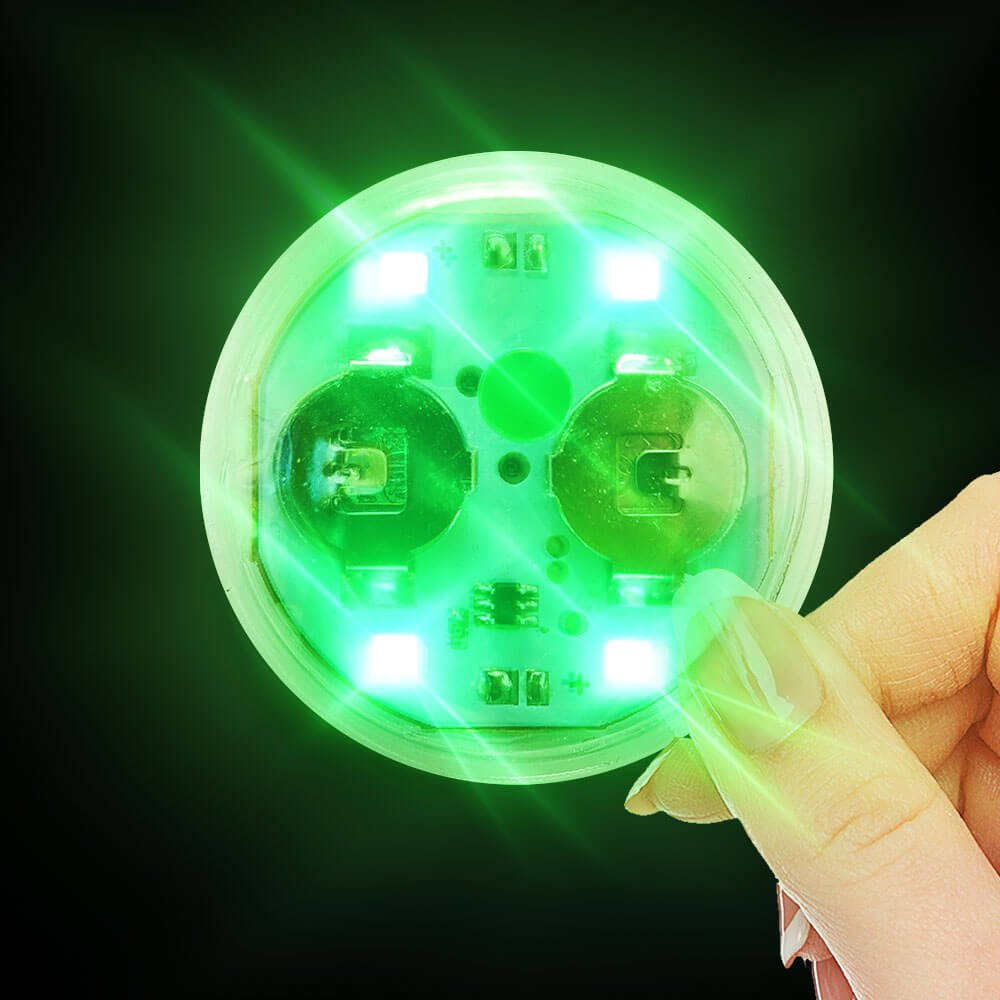 LED Sticky Lites Green Party Decoration