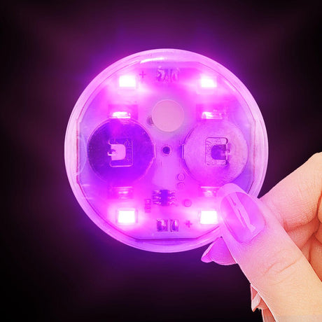 LED Party Decoration Sticky Lites Magenta