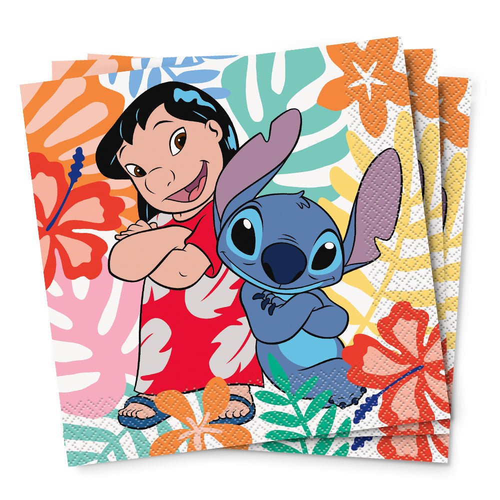 Stitch Luncheon Napkins 16 Pack