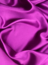 Magenta Stretch Satin