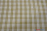Picnic Checkers Polyester Fabric - Gingham Checkered, 1" X 1", 58/60" Width (1 Yard)