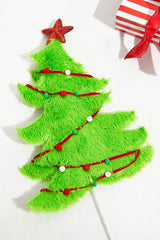 27" Furry Christmas Tree Pick