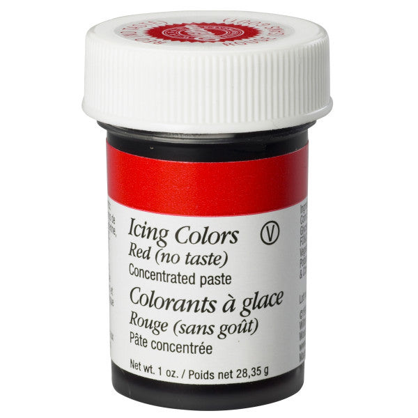 Wilton Icing Color, 1 oz. – No-Taste Red Gel Food Color
