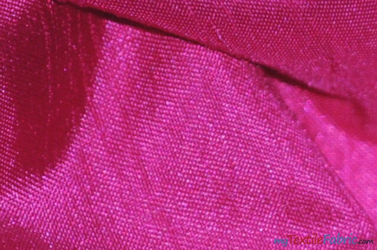 Shantung Satin Polyester Fabric - Reversible Satin Dupioni Silk, Multiple Colors, 58/60" Width (Yards, Bolts, Sample Swatches)
