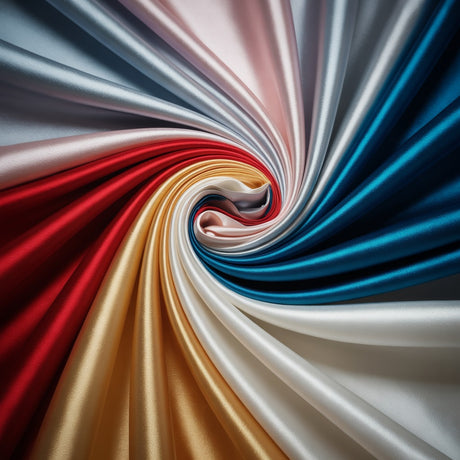 Stretch Charmeuse Satin Fabric - Silky Satin, Solid, 60" Width