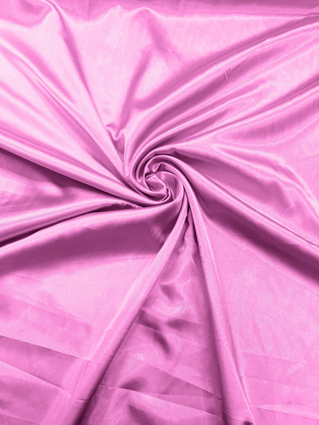 Satin Stretch Charmeuse Stretch Charmeuse Satin Fabric - 58" Width, Multiple Colors (1 Yard)