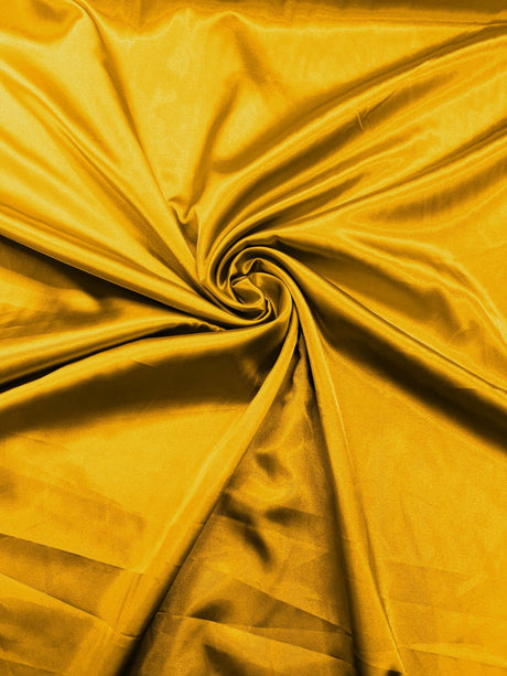 Satin Stretch Charmeuse Stretch Charmeuse Satin Fabric - 58" Width, Multiple Colors (1 Yard)