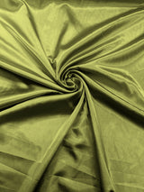 Satin Stretch Charmeuse Stretch Charmeuse Satin Fabric - 58" Width, Multiple Colors (1 Yard)