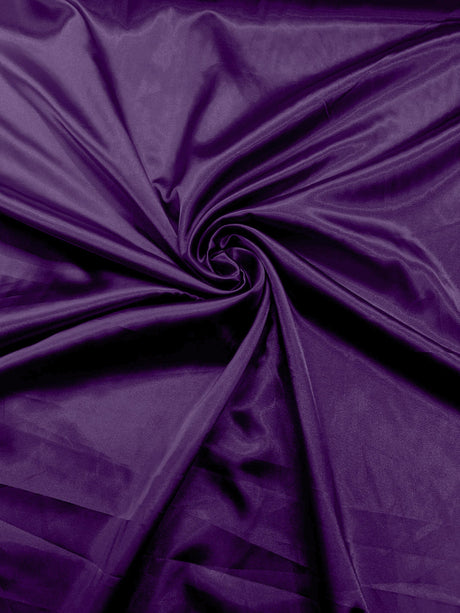 Satin Stretch Charmeuse Stretch Charmeuse Satin Fabric - 58" Width, Multiple Colors (1 Yard)