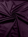 Satin Stretch Charmeuse Stretch Charmeuse Satin Fabric - 58" Width, Multiple Colors (1 Yard)