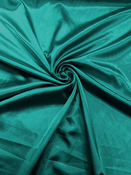 Satin Stretch Charmeuse Stretch Charmeuse Satin Fabric - 58" Width, Multiple Colors (1 Yard)