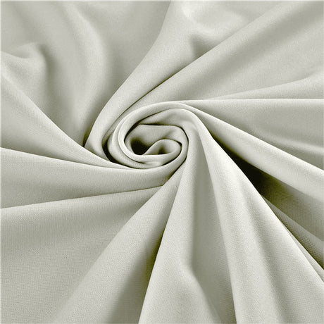 Stretch Crepe Scuba Knit Polyester Spandex Fabric - Solid, 58/60" Width (1 Yard)