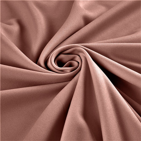 Stretch Crepe Scuba Knit Polyester Spandex Fabric - Solid, 58/60" Width (1 Yard)
