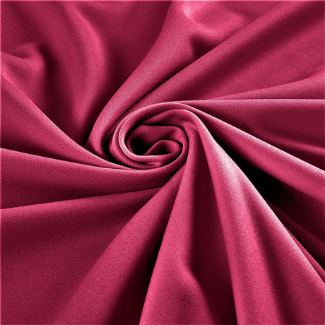 Stretch Crepe Scuba Knit Polyester Spandex Fabric - Solid, 58/60" Width (1 Yard)