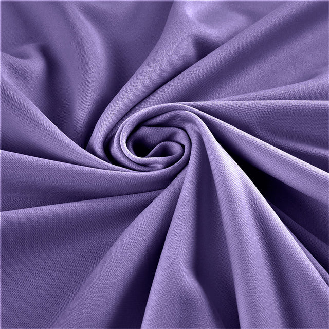 Stretch Crepe Scuba Knit Polyester Spandex Fabric - Solid, 58/60" Width (1 Yard)