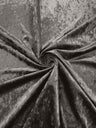 Stretch Crushed Velvet Polyester Spandex Fabric - Solid, 58/62" Width (1 Yard)