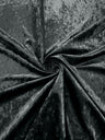 Stretch Crushed Velvet Polyester Spandex Fabric - Solid, 58/62" Width (1 Yard)