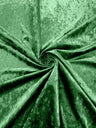 Stretch Crushed Velvet Polyester Spandex Fabric - Solid, 58/62" Width (1 Yard)