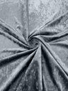 Stretch Crushed Velvet Polyester Spandex Fabric - Solid, 58/62" Width (1 Yard)