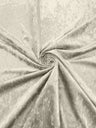Stretch Crushed Velvet Polyester Spandex Fabric - Solid, 58/62" Width (1 Yard)